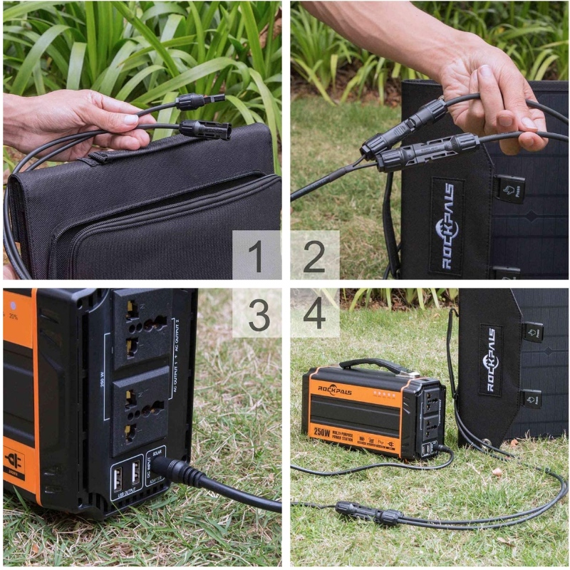 60W Solar Faltbeutel