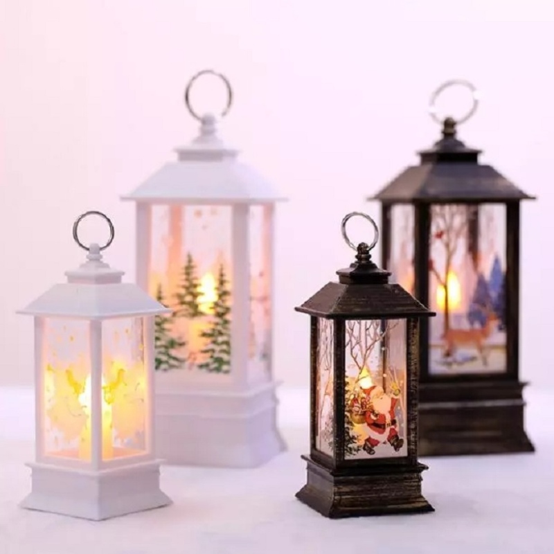 Hängende Laterne-dekorative Kerzenlaterne Günstige Zuhause Dekorative Laterne mit Saite Lights Romantic Portable