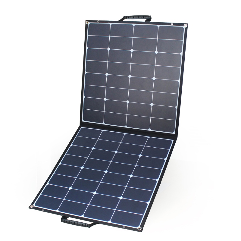 40W 60W 80W 100W 120W 150W 200W Tragbare SunPower Faltbare Solarplattenladegerät für Kraftstationen