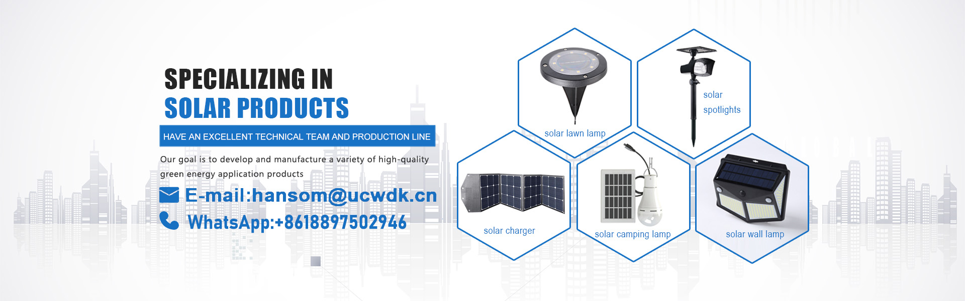 Solarladegerät, Solarlicht, Solarpanel,UCWDK Solar Technology Co. Ltd.