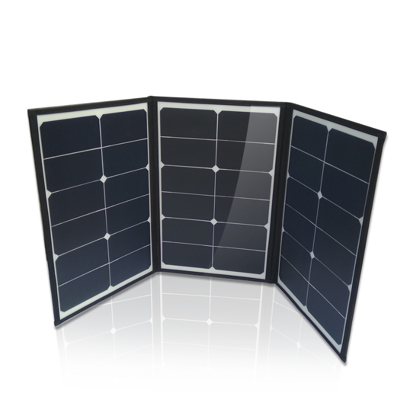 Hochleistungs-Solar-faltbarer Sonnenkollektor-Klapptasche tragbarer 60W 100W 200W 120W Falten-Solarpanel