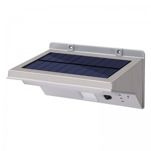 5 Watt Motion Sensor Gartenlicht IP44 Solar LED Outdoor Wandleuchte